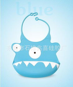 揭秘出口級(jí)食品硅膠卡通口水兜 防水易清洗，動(dòng)漫IP合作下的高品質(zhì)育兒選擇