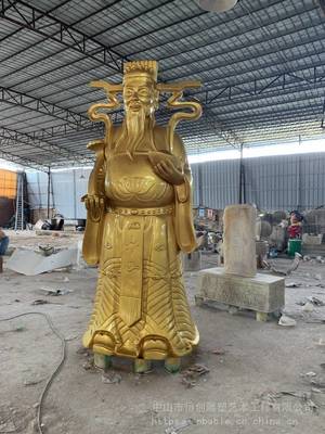 佛山玻璃鋼文化宣傳雕塑 讓藝術融入生活，仿銅大鼓彰顯傳統韻味